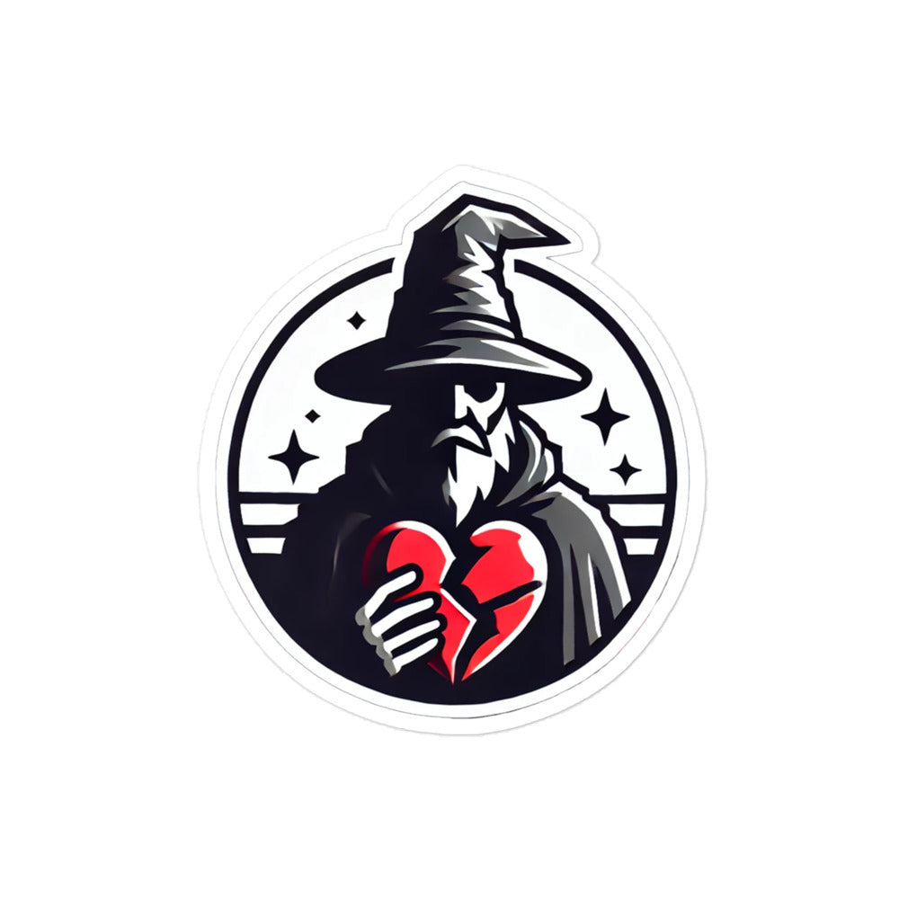 Heartless Wizard Sticker