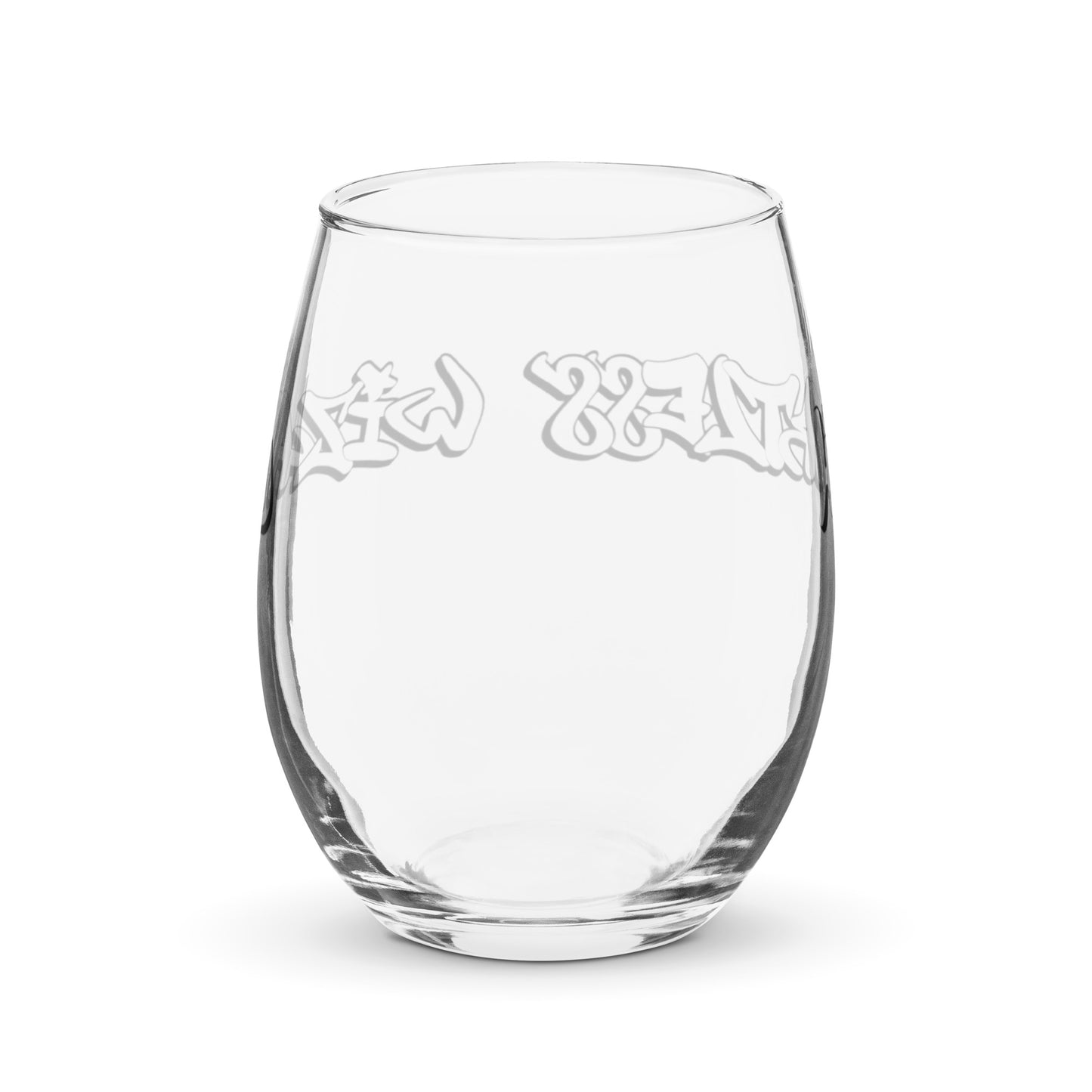 Heartless Wizard Wine Glass