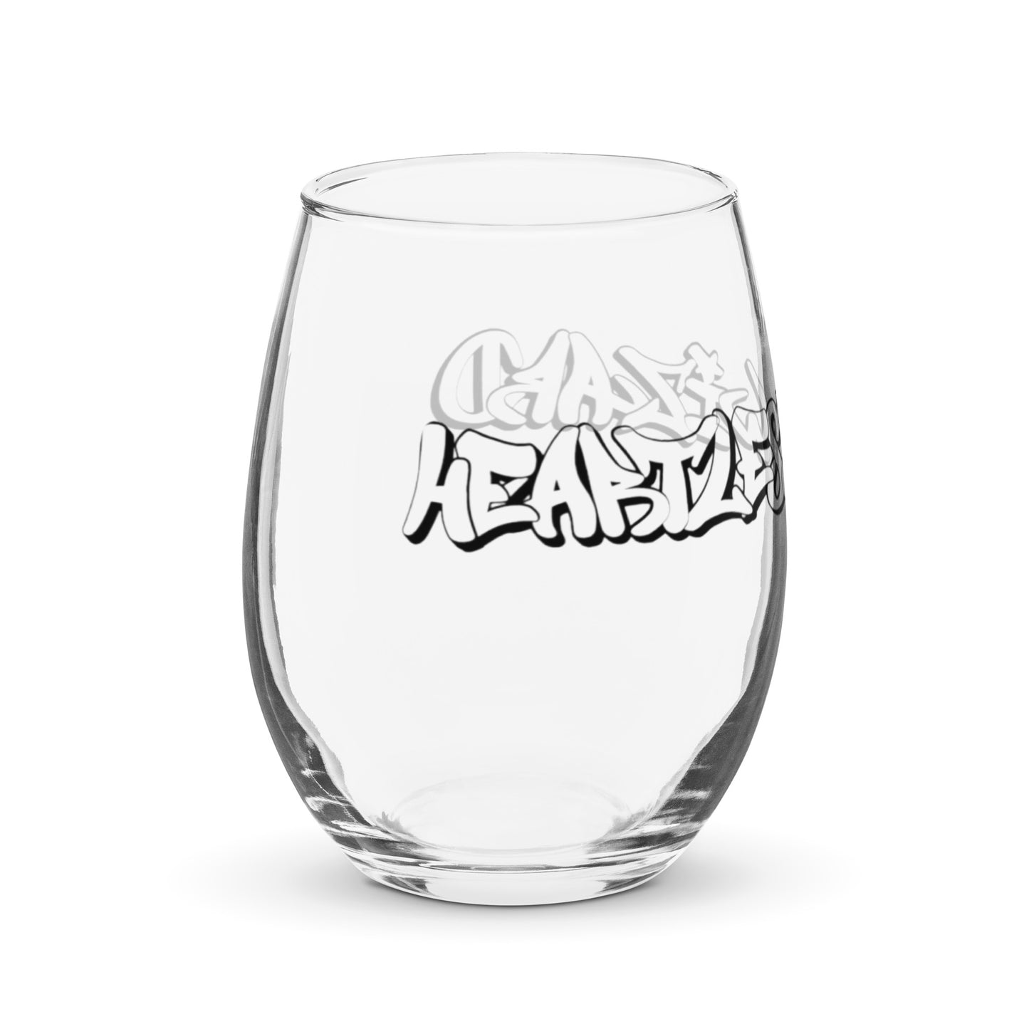 Heartless Wizard Wine Glass